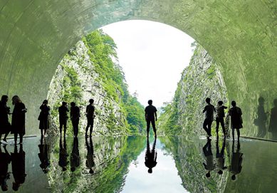 清津峡渓谷トンネル